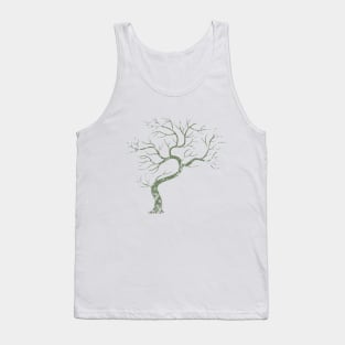 Grungy Tree Tank Top